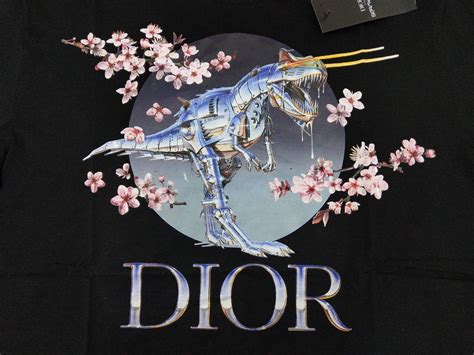 dior dinosaur wallpaper